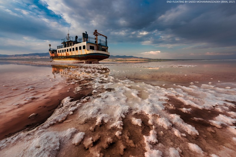 Environmental Photographer of the Year 2018 boat salt dry
