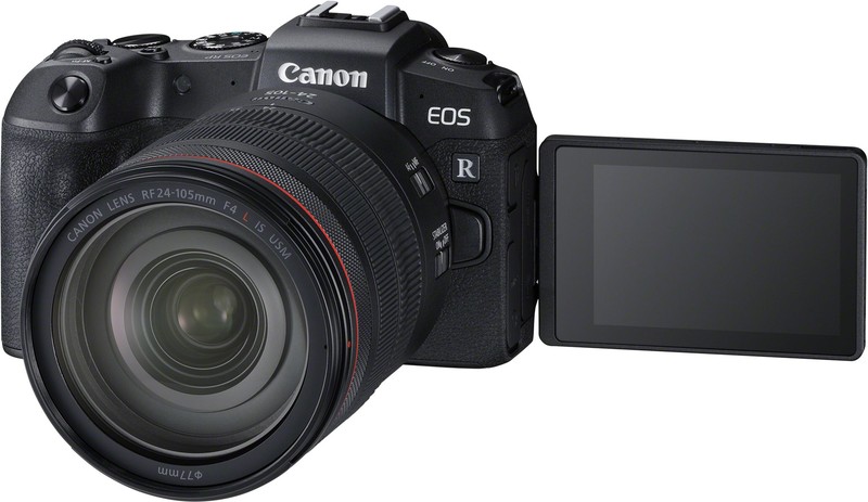 poza lcd mobil selfie aparat foto mirrorless Canon EOS RP upgrade