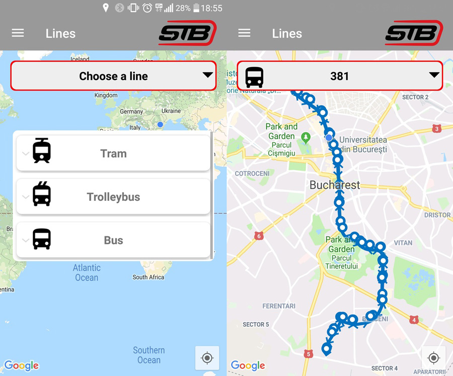 test review InfoSTB aplicatie gratuita transport public Bucuresti romania