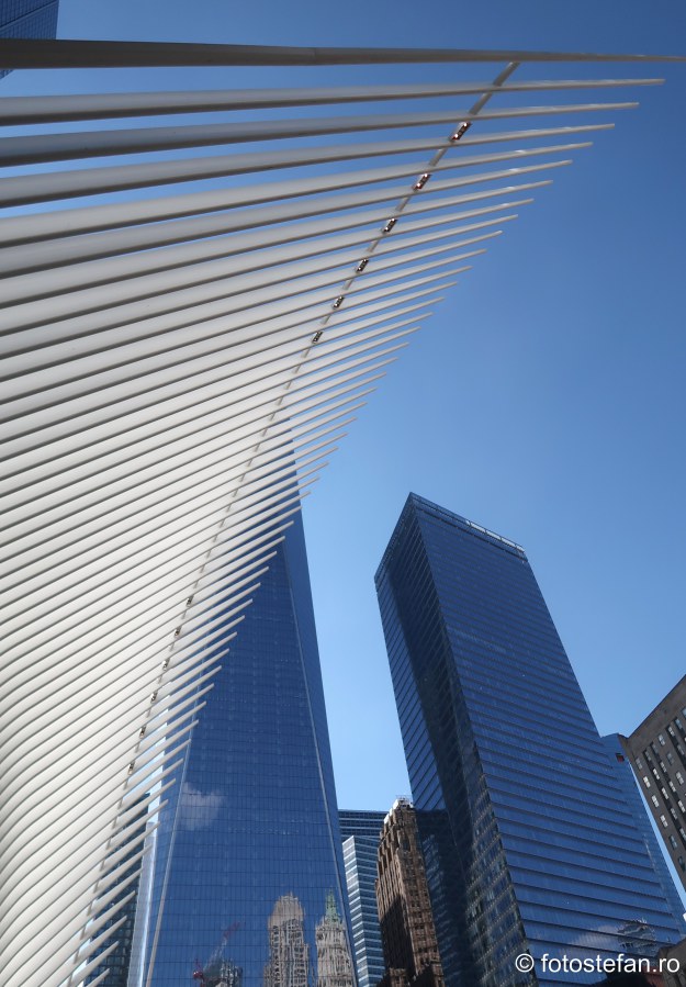 detaliu cladire New York World Trade Center obiectiv turistic