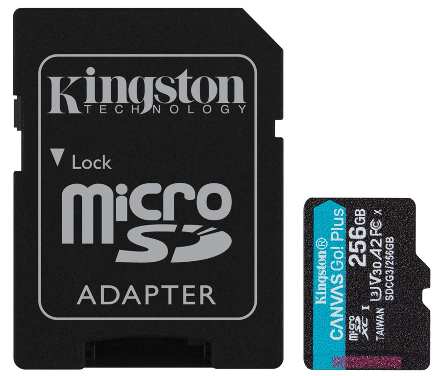 poza card memorie microsd adaptor Canvas GO! Plus