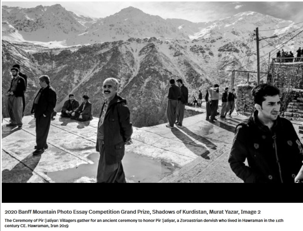 fotografie montana alb negru Shadows of Kurdistan