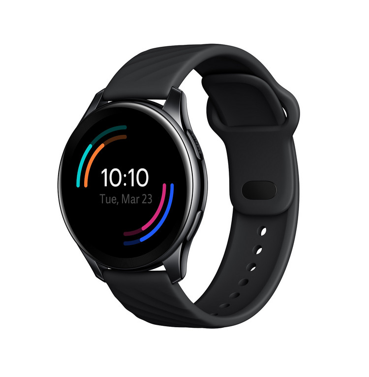 OxygenOS 11 poza smartwatch negru