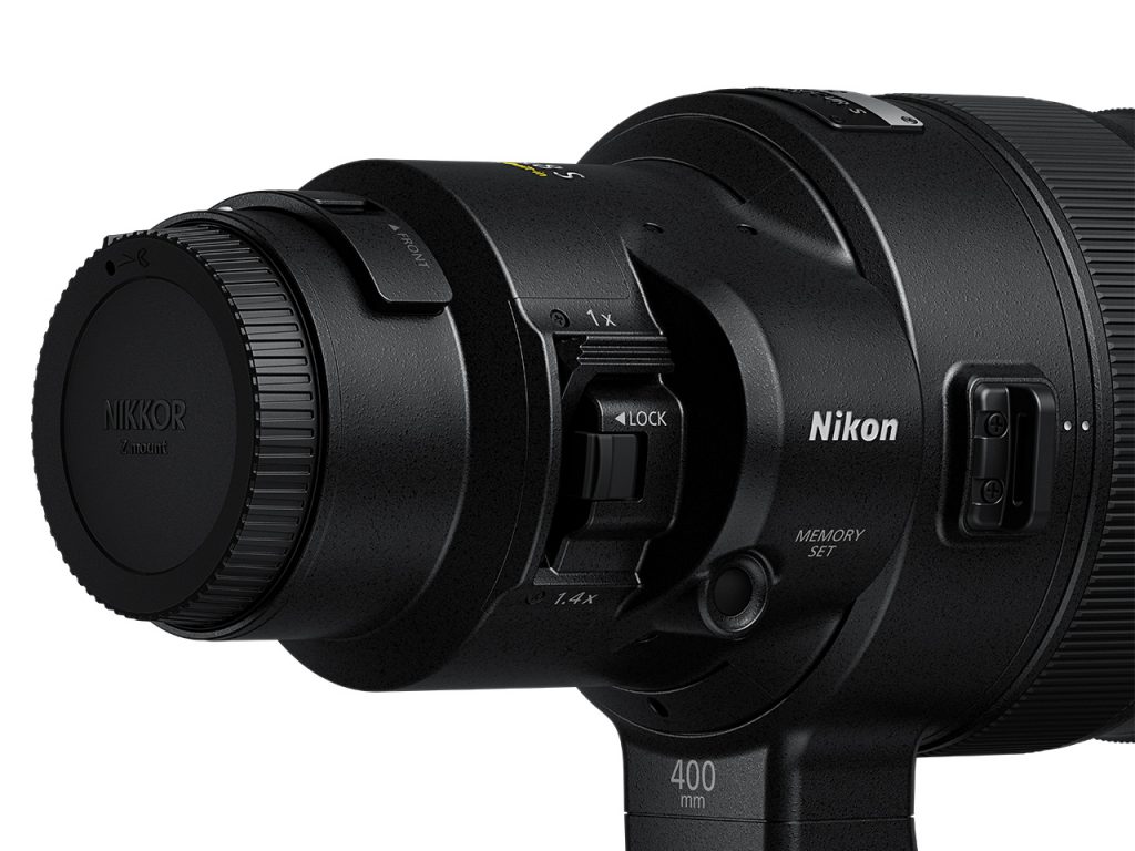 convertor intergrat obiectiv zoom nikon z NIKKOR Z 400mm f/2.8 TC VR S