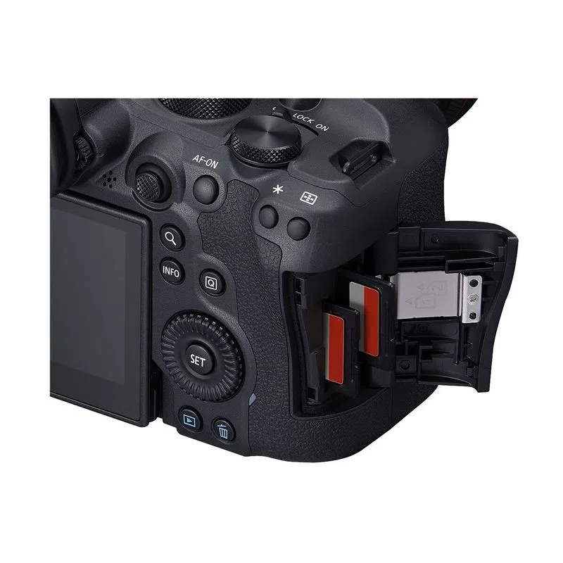 slot duall card camera foto video performanta canon