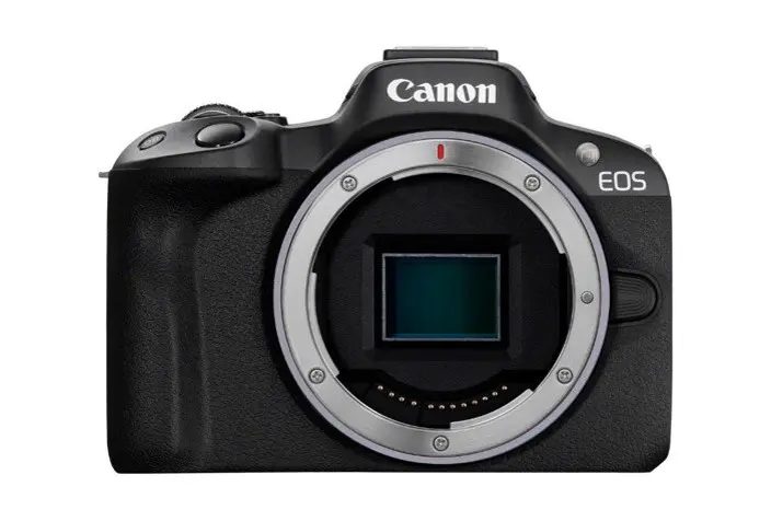 Canon EOS R50 poza aparat foto mirrorless creatori continut digital