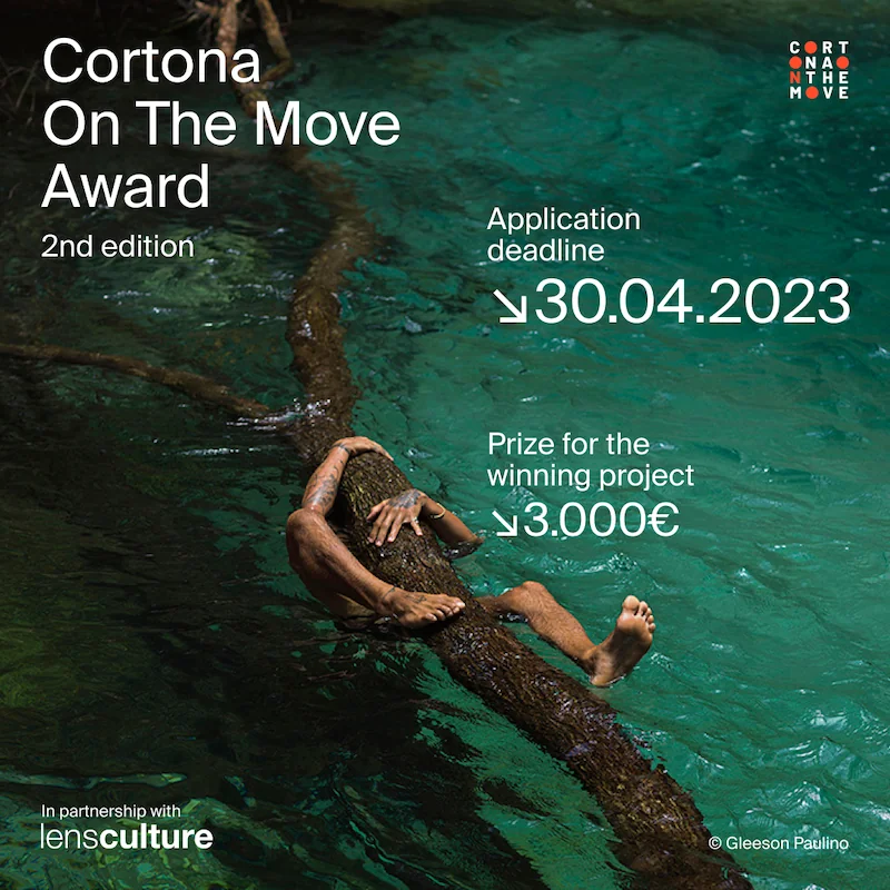 Cortona On The Move Award afis concurs fotografie proiecte fotografice