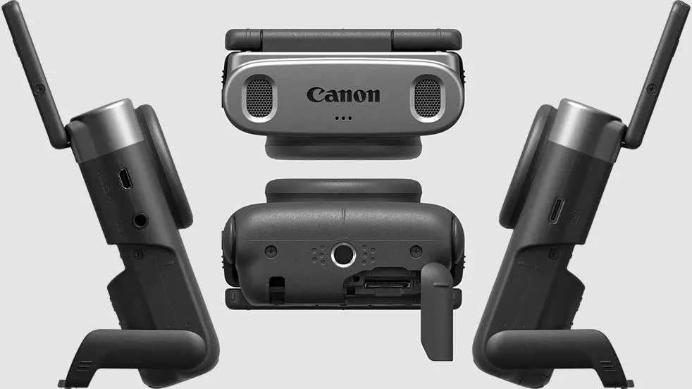 poza camera compacta vlogging Canon PowerShot V10 vlog