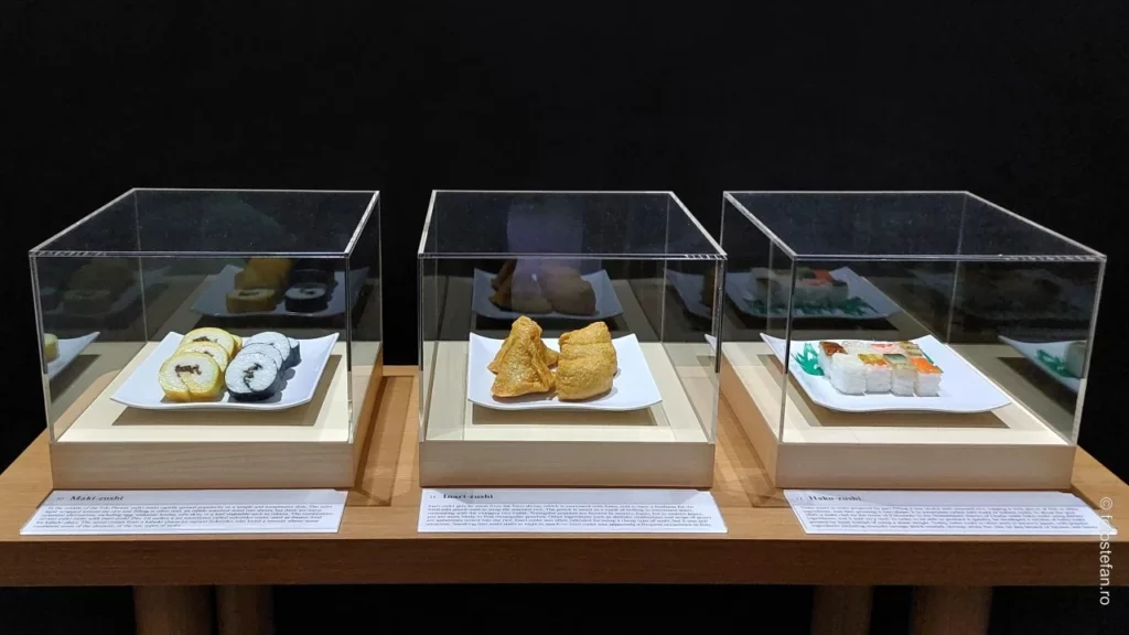fotografie sushi mancare japoneza expozitie Muzeul Naţional de Istorie a României București