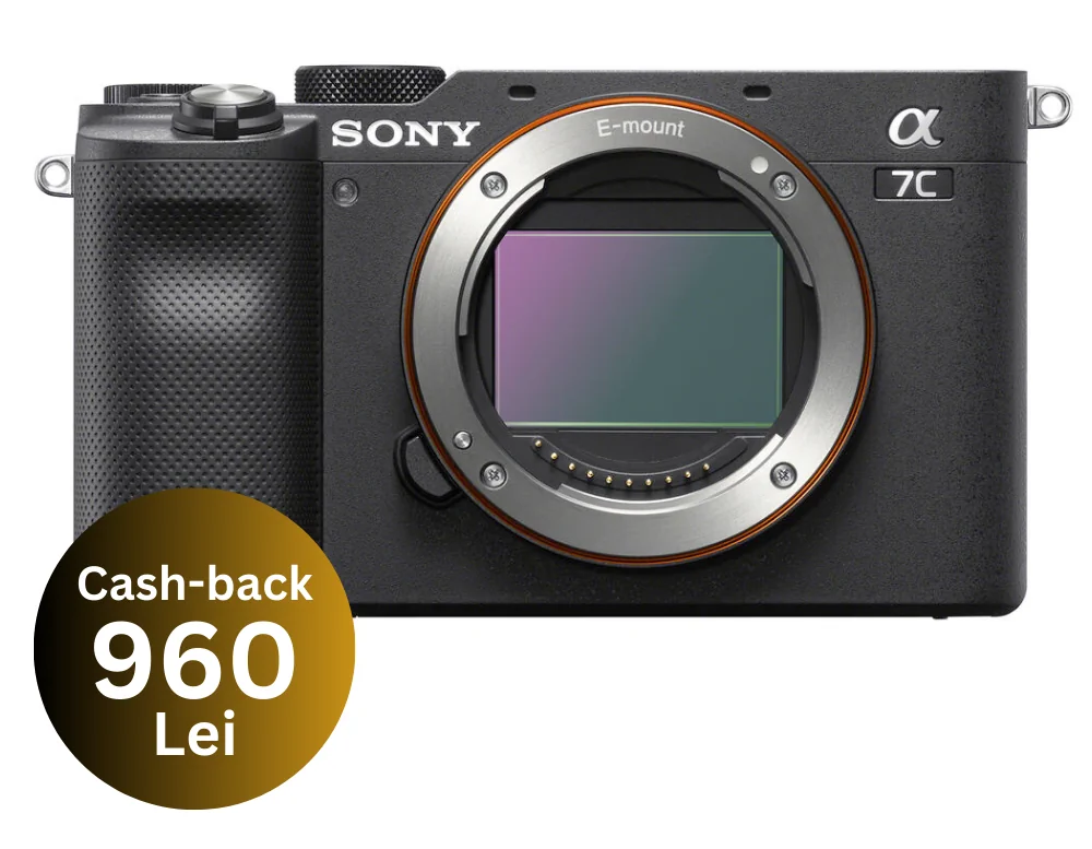 Sony Cashback 2023 aparat foto mirrorless full frame performant