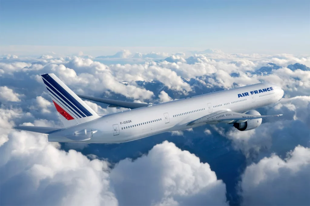 poza avion air france promotie bilete 83 tari 180 conexiuni